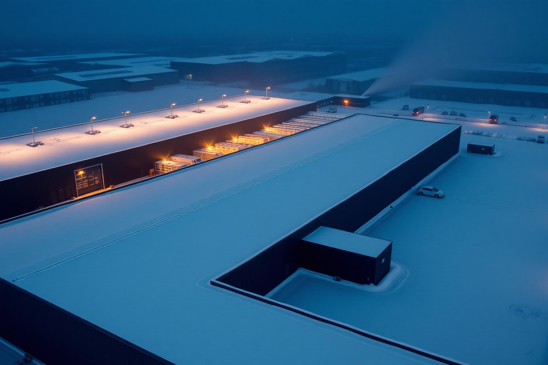 Övervakningssystem för snölaster på tak